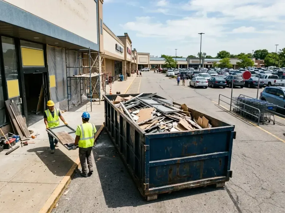 retail-store-renovation-debris-003 — frequently asked questions, Roll-off Dumpster Rentals in Kenhorst, PA